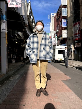 「LES TIEN（レスティエン）のアイテム」を使った、神田潔さん（メンズ・175cm）の秋コーディネート