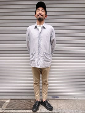 神田潔さん(メンズ・175cm)の夏コーディネート