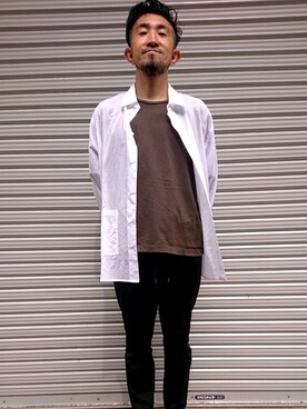 神田潔さん(メンズ・175cm)の夏コーディネート