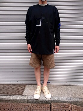 神田潔さん(メンズ・175cm)の夏コーディネート