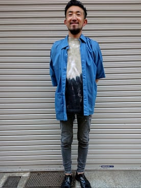 神田潔さん（メンズ・175cm）の夏コーディネート