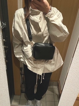 「CPCM（シーピーシーエム）のアイテム（ブルゾン）」を使った、Ri_MNTさん（レディース・164cm）の秋コーディネート
