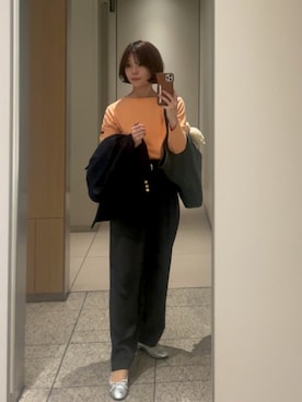 「SAINT JAMES（セントジェームス）のアイテム」を使った、co_baby5さん（レディース・153cm）の春コーディネート