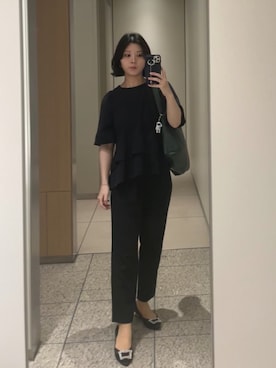 「組曲（クミキョク）のアイテム」を使った、co_baby5さん（レディース・153cm）の夏コーディネート