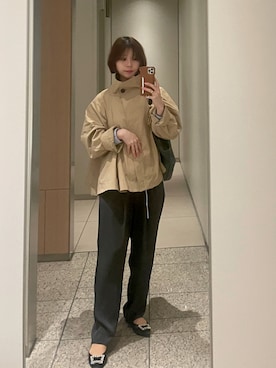 「ETRE TOKYO（エトレトウキョウ）のアイテム」を使った、co_baby5さん（レディース・153cm）の春コーディネート