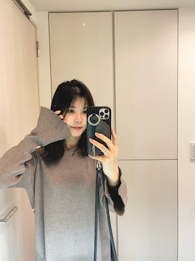 「MANOF（マノフ）のアイテム」を使った、co_baby5さん（レディース・153cm）の冬コーディネート