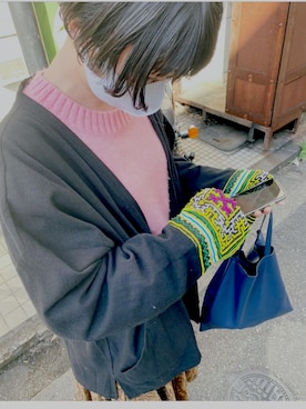 「チャイハネ（チャイハネ）のアイテム（ジャケット/アウター）」を使った、tomeさん（レディース・164cm）の夏コーディネート