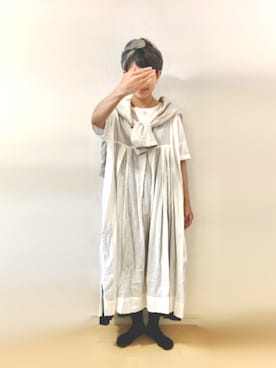 「alacrity（アラクリティー）のアイテム」を使った、ratoさん（レディース・154cm）の夏コーディネート