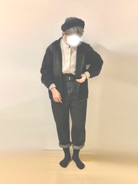 「アイテム（ヘアバンド）」を使った、ratoさん（レディース・154cm）の秋コーディネート