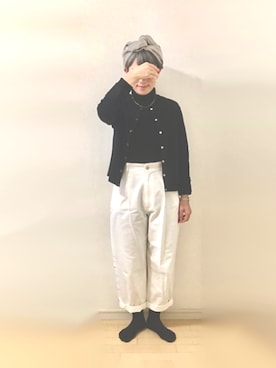 「Handmade（ハンドメイド）のアイテム」を使った、ratoさん（レディース・154cm）の冬コーディネート