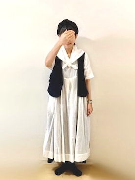 「alacrity（アラクリティー）のアイテム」を使った、ratoさん（レディース・154cm）の夏コーディネート