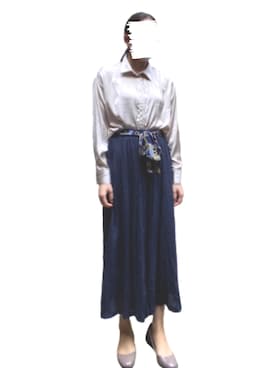 「ASBee（アスビー）のアイテム（パンプス）」を使った、つくね さん（レディース・157cm）の秋コーディネート