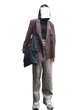 「Francfranc（フランフラン）のアイテム（トートバッグ）」を使った、つくね さん（レディース・157cm）の冬コーディネート