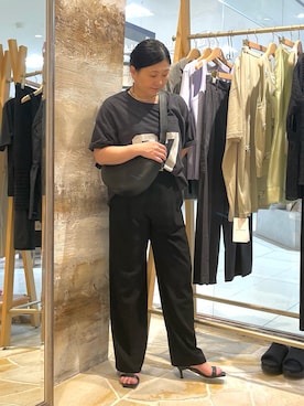 「アイテム（チョーカー）」を使った、ggみきさん（レディース・153cm）の夏コーディネート