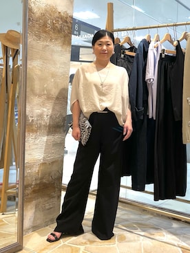 「30代ファッション」｜ggみきさん（レディース・153cm）の夏コーディネート