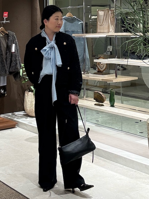 セール】【手洗い可】ツイードショートジャケット（ベスト