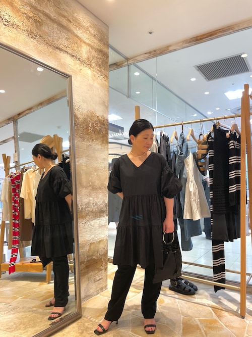 【-3kg見えパンツ】【リニューアル！】ジャージーテーパードパンツ