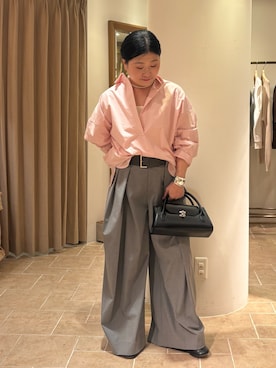 「2.718（ニーテンナナイチハチ）のアイテム」を使った、ggみきさん（レディース・153cm）の秋コーディネート