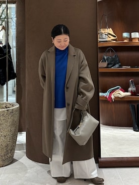 「アイテム（その他アウター）」を使った、ggみきさん（レディース・153cm）の秋コーディネート