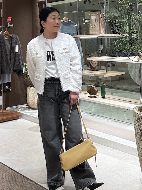 セール】【手洗い可】ツイードショートジャケット（ベスト