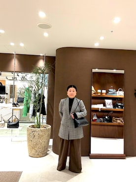 「GALLARDAGALANTE（ガリャルダガランテ）のアイテム（その他パンツ）」を使った、ggみきさん（レディース・153cm）の秋コーディネート