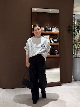 「ハンサムコーデ」｜ggみきさん（レディース・153cm）の秋コーディネート