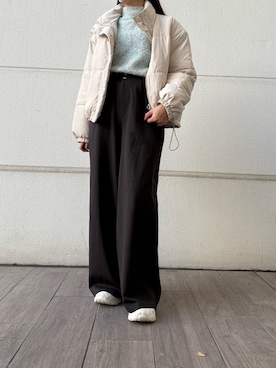 「ITEMS URBANRESEARCH（アイテムズ アーバンリサーチ）のアイテム」を使った、miyama1219さん（レディース・155cm）の冬コーディネート