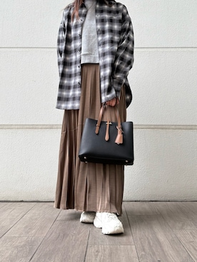 「ITEMS URBANRESEARCH（アイテムズ アーバンリサーチ）のアイテム」を使った、miyama1219さん（レディース・155cm）の秋コーディネート