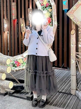 「RANDA（ランダ）のアイテム」を使った、めぃさん（レディース・165cm）の春コーディネート