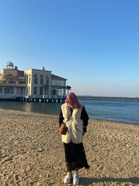 ぶるーなさん（レディース・155cm）の春コーディネート