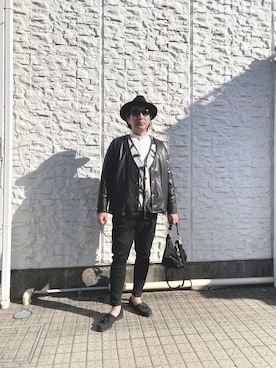 「アイテム（帽子）」を使った、zzzypadawanさん（メンズ・177cm・50代）の秋コーディネート