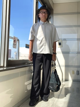 「Loose/ルース（ルース）のアイテム」を使った、zzzypadawanさん（メンズ・177cm）の夏コーディネート