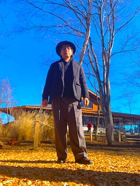 「アイテム（ジャケット/アウター）」を使った、zzzypadawanさん（メンズ・177cm・50代）の冬コーディネート