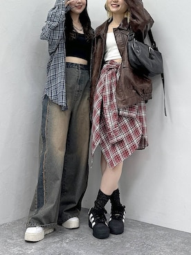 「アイテム（ブルゾン）」を使った、kotokoさん（レディース・160cm・20代）の夏コーディネート