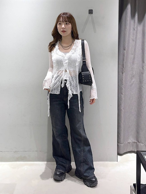 セール】レースフリルブラウス（シャツ/ブラウス）｜PAGEBOY