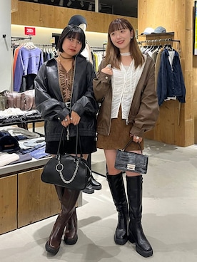 「アイテム（チャーム）」を使った、kotokoさん（レディース・160cm・20代）の秋コーディネート
