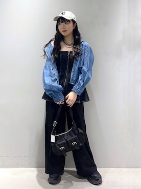 「アイテム（ブルゾン）」を使った、kotokoさん（レディース・160cm・20代）の春コーディネート