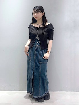 「JEANASIS（ジーナシス）のランダムアウトソールスニーカー/968688（スニーカー）」を使った、kotokoさん（レディース・160cm）の春コーディネート