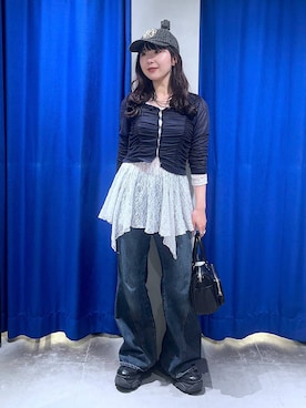 「PAGEBOY（ページボーイ）のアイテム（パンツ）」を使った、kotokoさん（レディース・160cm）の春コーディネート