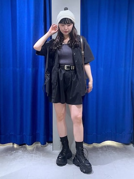 「PAGEBOY（ページボーイ）のアイテム（ジャケット/アウター）」を使った、kotokoさん（レディース・160cm）の春コーディネート