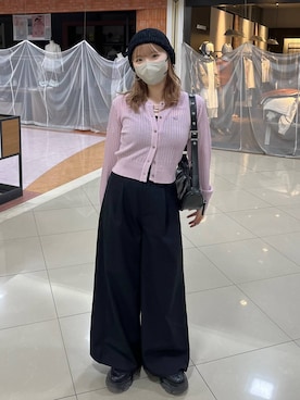 「アイテム（帽子）」を使った、kotokoさん（レディース・160cm・20代）の春コーディネート
