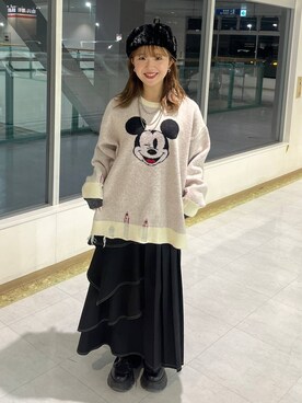 「アイテム（帽子）」を使った、kotokoさん（レディース・160cm・20代）の冬コーディネート