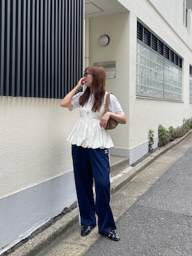 「IACUCCI（イアクッチ）のアイテム」を使った、ma_suzu_さん（レディース・162cm）の夏コーディネート
