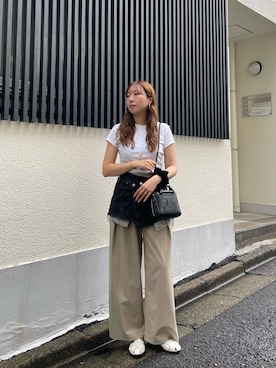 「IACUCCI（イアクッチ）のアイテム」を使った、ma_suzu_さん（レディース・162cm）の夏コーディネート