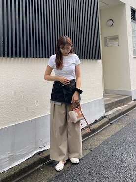 「IACUCCI（イアクッチ）のアイテム」を使った、ma_suzu_さん（レディース・162cm）の夏コーディネート