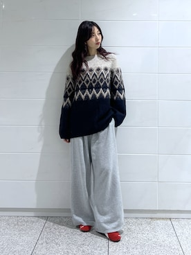 「アイテム（シューズ）」を使った、kannaさん（レディース・163cm）の秋コーディネート