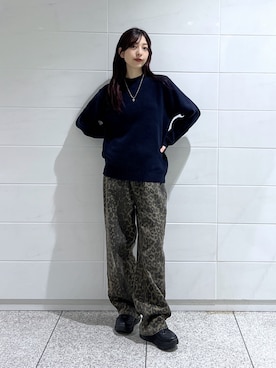 「アイテム（アクセサリー）」を使った、kannaさん（レディース・163cm）の秋コーディネート