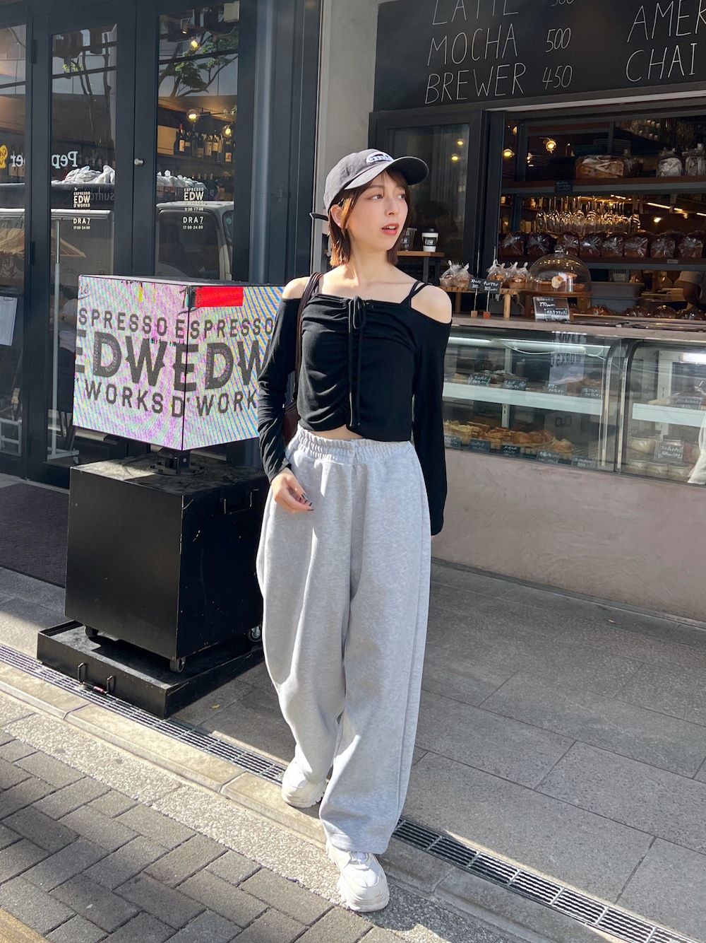chimmy様 C5071 スウェット×ロゴカットソー×パンツコーデ 27%OFF】決算セール パンツ ロゴ スウェット レディース