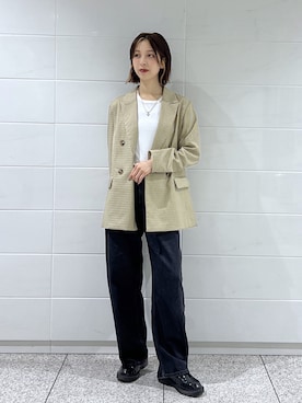 kannaさん（レディース・163cm）の春コーディネート