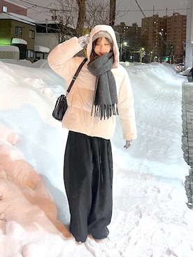 kannaさん(レディース・163cm)の冬コーディネート